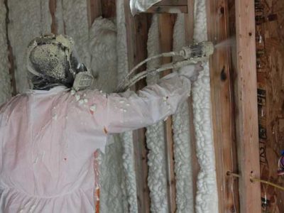 Spray Foam Insulation Installation